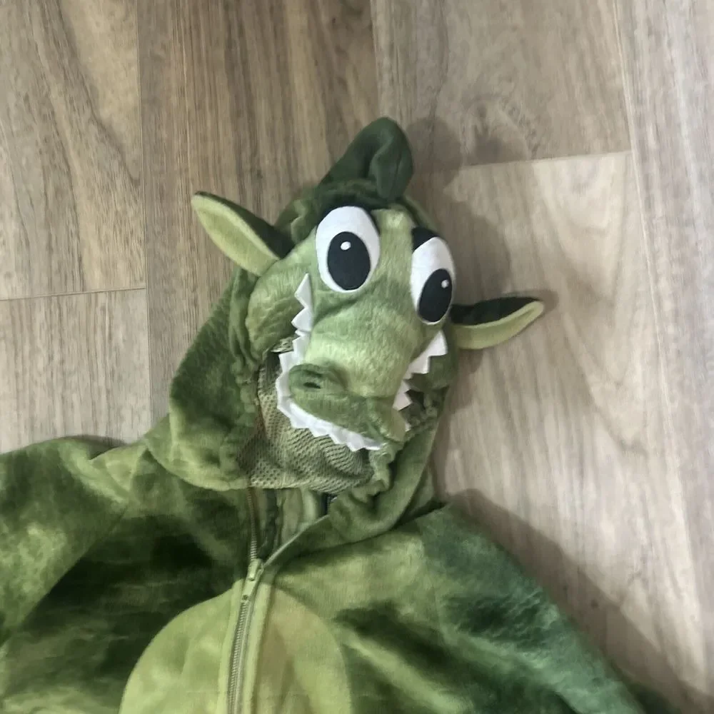 Boys Green Dragon Costume‎ Size 12/24 Months By Children's Place